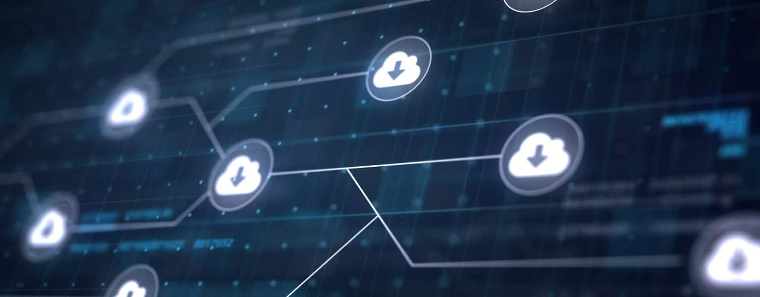 Diagram of cloud migration planning in action